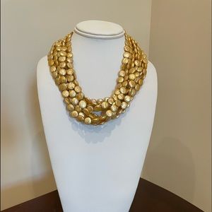 8 stand fresh water coin pearl necklace